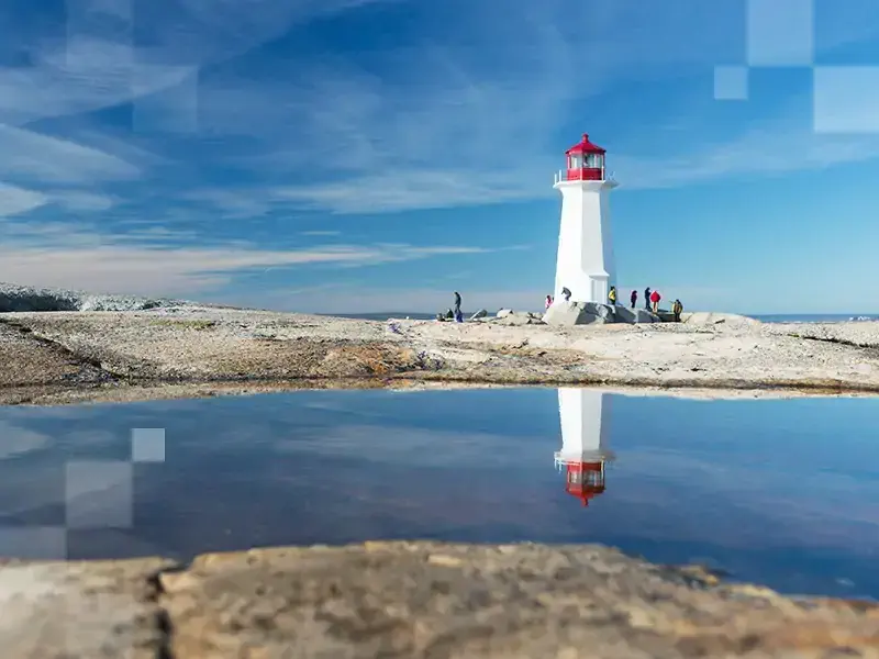 Latarnia morska Peggy’s Cove, Nowa Szkocja