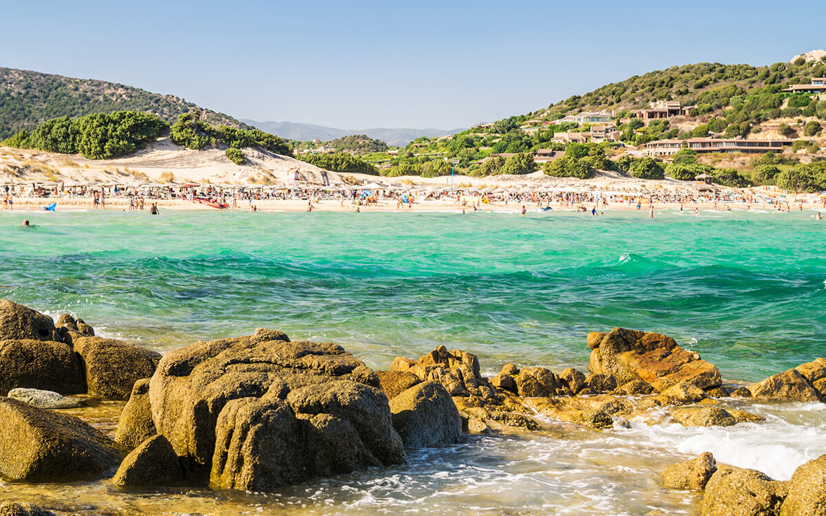 Plaża na Sardynii