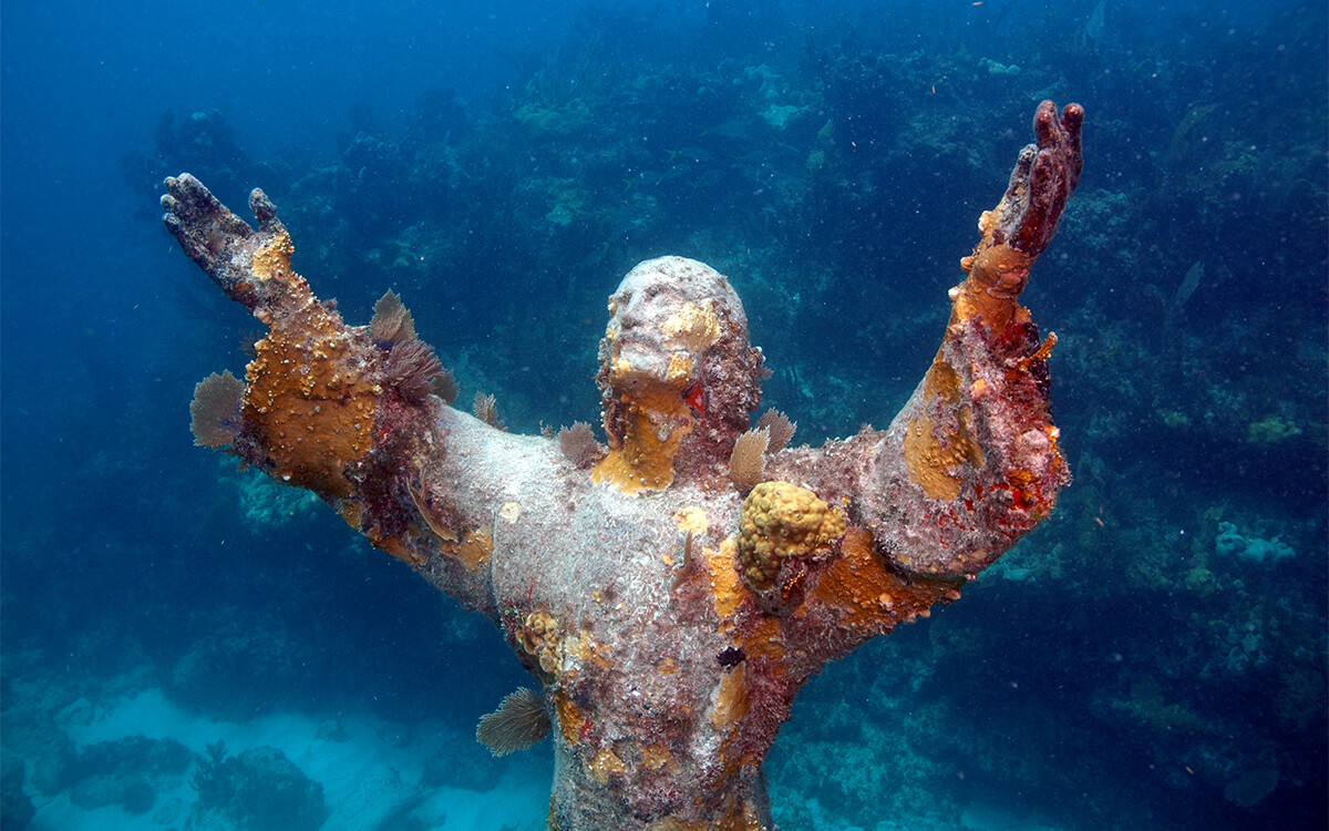 San Fruttuoso i Il Cristo degli Abissi we Włoszech