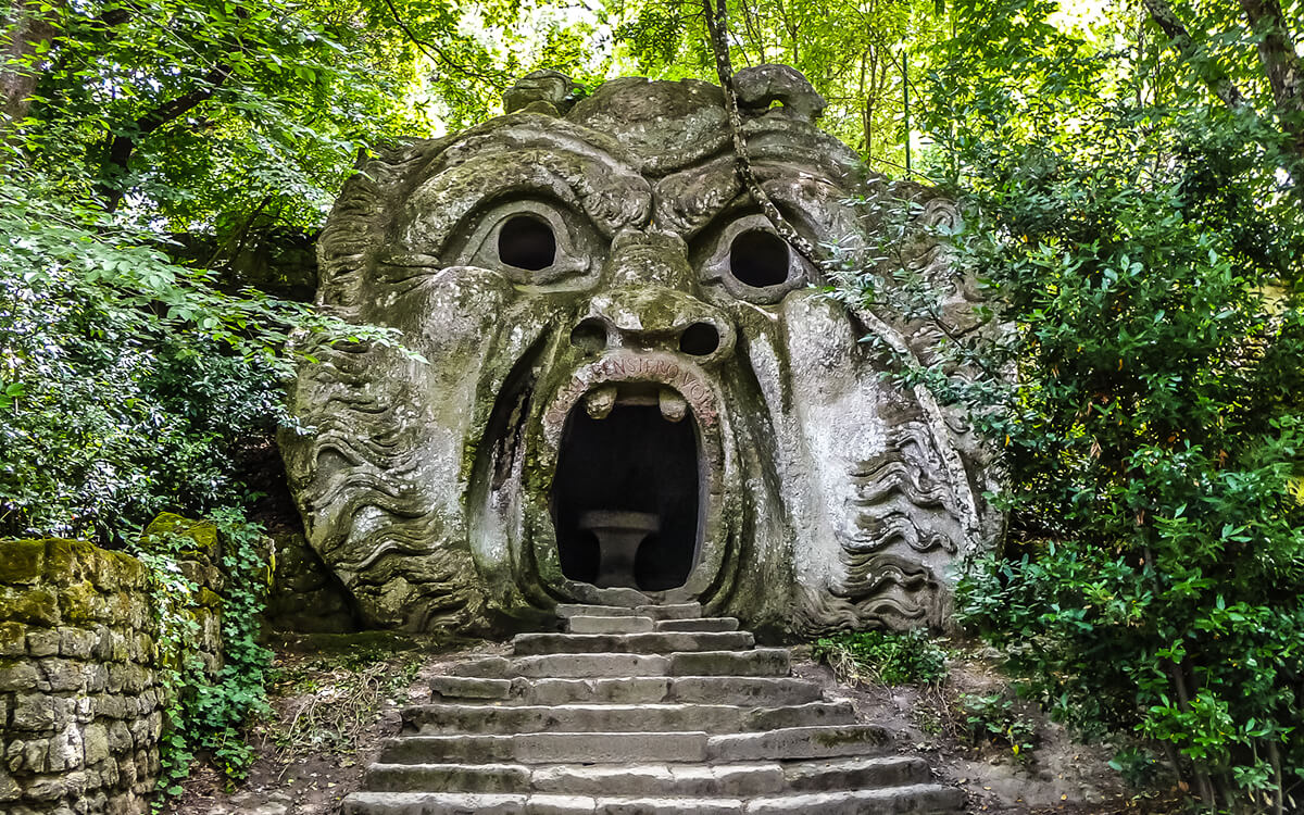 Park Potworów Bomarzo we Włoszech