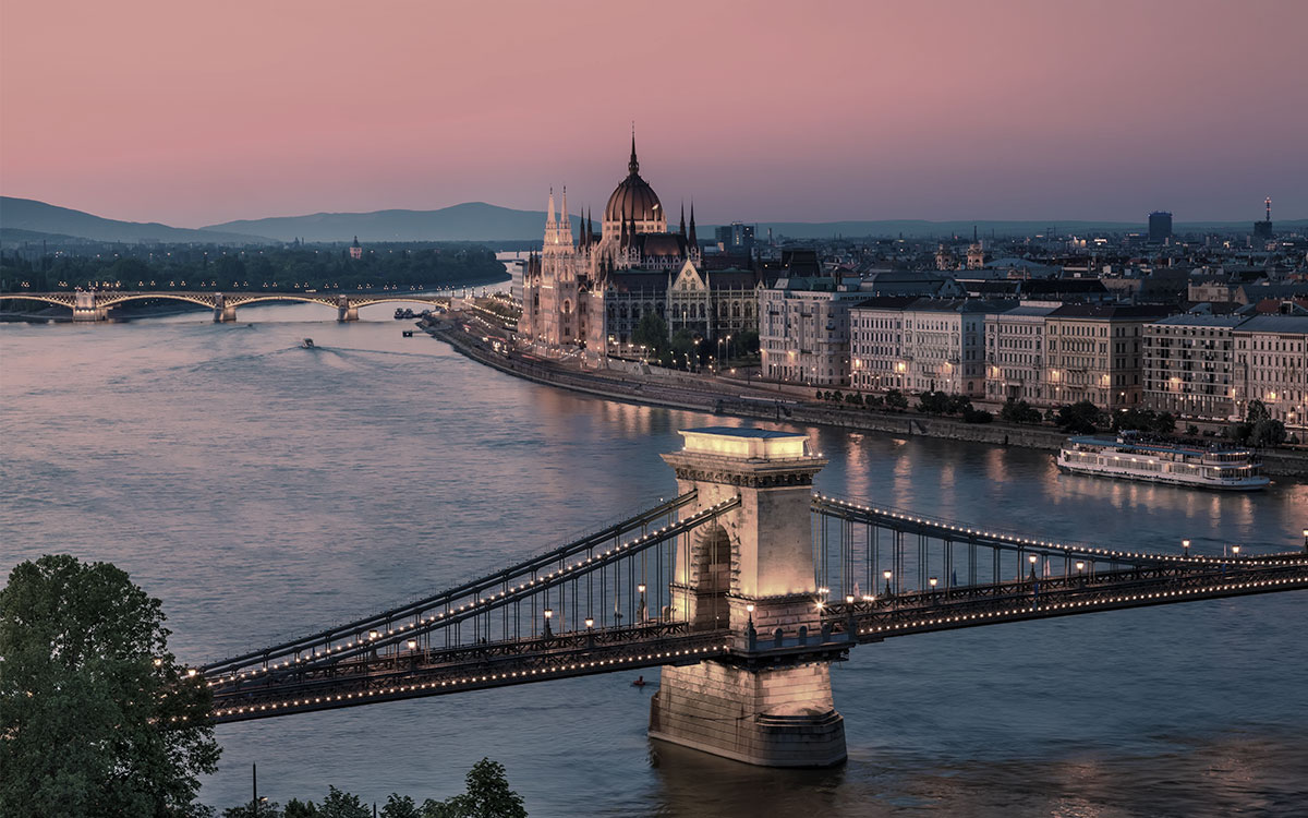 Budapeszt nocą