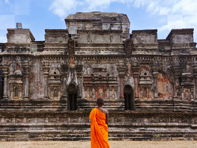Polonnaruwa to jedno z wielu miejsc z listy UNESCO, które znajdują się w Kulturowym Trójkącie Sri Lanki.