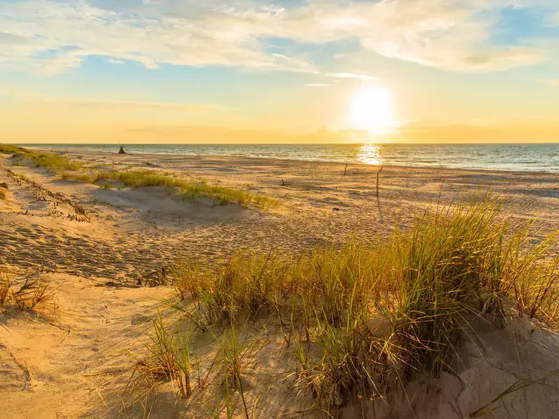 Polish part of Baltic Sea coast has most beautiful sandy beaches among all countries with access to this body of water.
