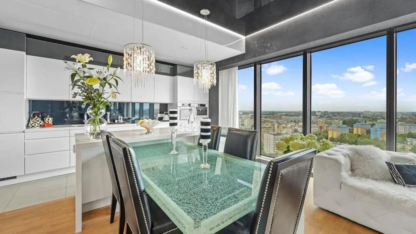 Apartamenty w Sky Tower